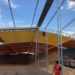 Mái xếp công trình