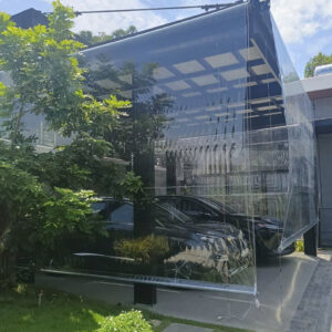 Bạt trong suốt giá rẻ che nắng mưa