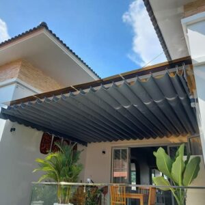 bạt kéo sân thượng